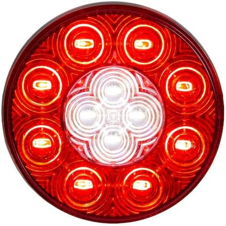 Buyers Products 5624130 4" Round Combination Stop/Turn/Tail & Backup Light (Light Only, Sold in Multiples of 10)