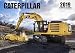 Caterpillar 2019: 16 Month Calendar September 2018 Through December 2019