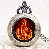 avatars of war dwarfs Handgefertigte Halskette mit Glaskuppel-Anhänger, versiegelt mit Kunstbild.