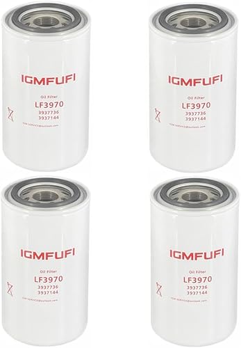 Miniatura 5 de Reemplazo del filtro de aceite LF3970 para motores diésel 3937736, 3937144, B7177, P550428, se adapta a motores diesel QSB5.9L6.7L, ISB07 6.7L.