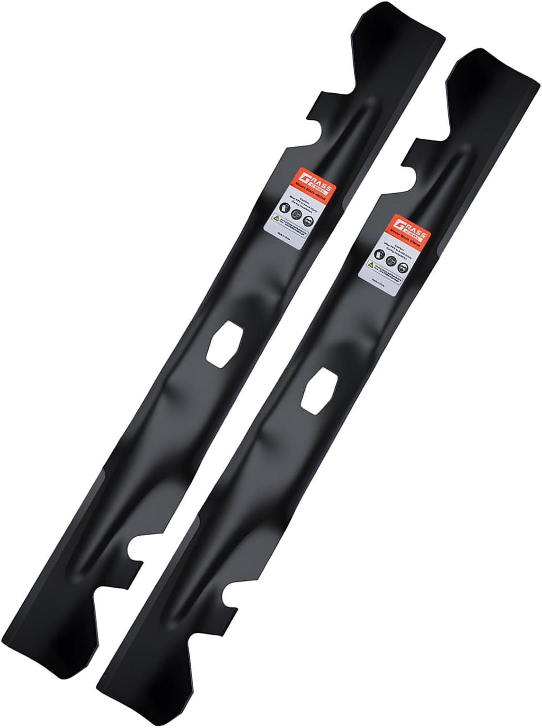 742p05510 Blades with S-Shaped Hole Compatible with Cub Cadet XT1-LT46 XT2-LX46 XT1-46 XT2-46 Craftsman Troy Bilt 46" Zero Turn Mower Replace for 742P05510-X 490-110-C203