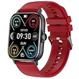 Bluetooth Smart Watch for Women Men Fitness Activity Tracker Compatible with iPhone Android Waterpro