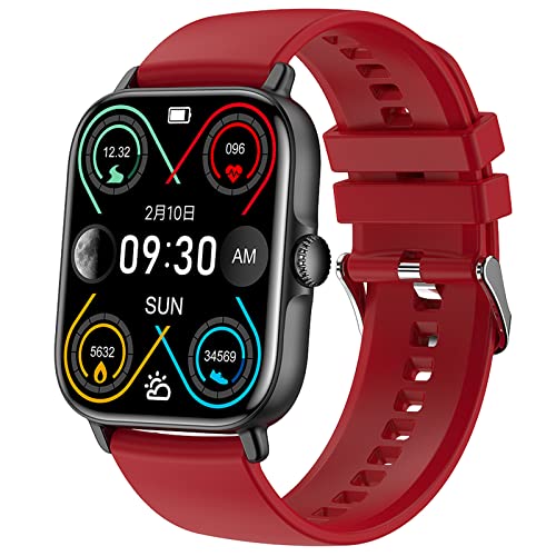 Bluetooth Smart Watch For Women Men Fitness Activity Tracker Compatible With Iphone Android Waterproof Hd Full Touch Screen Health Smartwatch With Call Text Pedometer Heart Rate Message Reminder Etc. #TOP18