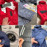 aZengear Reparaturflicken (30+ Farben) für Daunenjacken, Steppjacken, Zelte, Schuhe und Polster, selbstklebend, wasserdicht, reißfest sowie kälte- und hitzebeständig (11 Stück, Schwarz) – Ansicht 6
