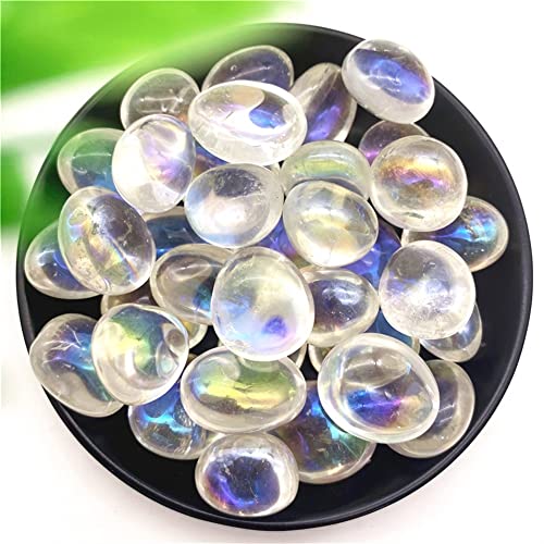 Pierre de Cristal de Quartz Clair Naturel Irisé 100g Haute Qualité