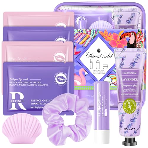 Gifts for Women Skin Care Set, 11 Pcs Skincare Kit- Spa Gifts For Women, Complete Travel Size Spa Kit Skincare Gift Set Birthday Teacher Appreciation Valentine's Day Party Favors Mothers Day Gift