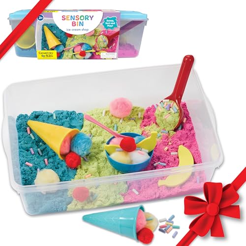 Creativity for Kids Sensory Bin: Ice Cream Shop Playset -