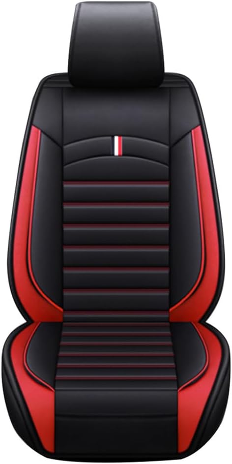 Car Seat Covers Front for Subaru for BRZ 2003-2025 Car Seat Protector Waterproof Seat Cushion Interior Accessories MH84 Front Pair Black red