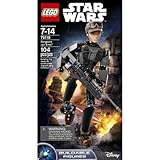  LEGO Sargento Jyn ERSO de Star Wars de 9 Pulgadas de Alto, Figura de acción, Resistente y Duradera