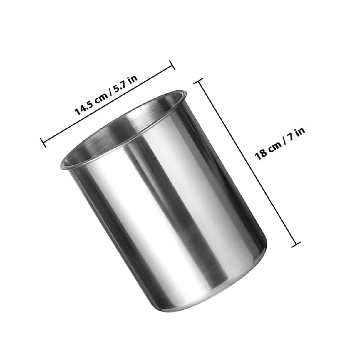 Secchiello per Ghiaccio in Acciaio Resistente per Bar e Hotel Contenitore per Cubetti di Ghiaccio Grande Apertura Secchiello per Birra e Vino per Feste e Cocktail
