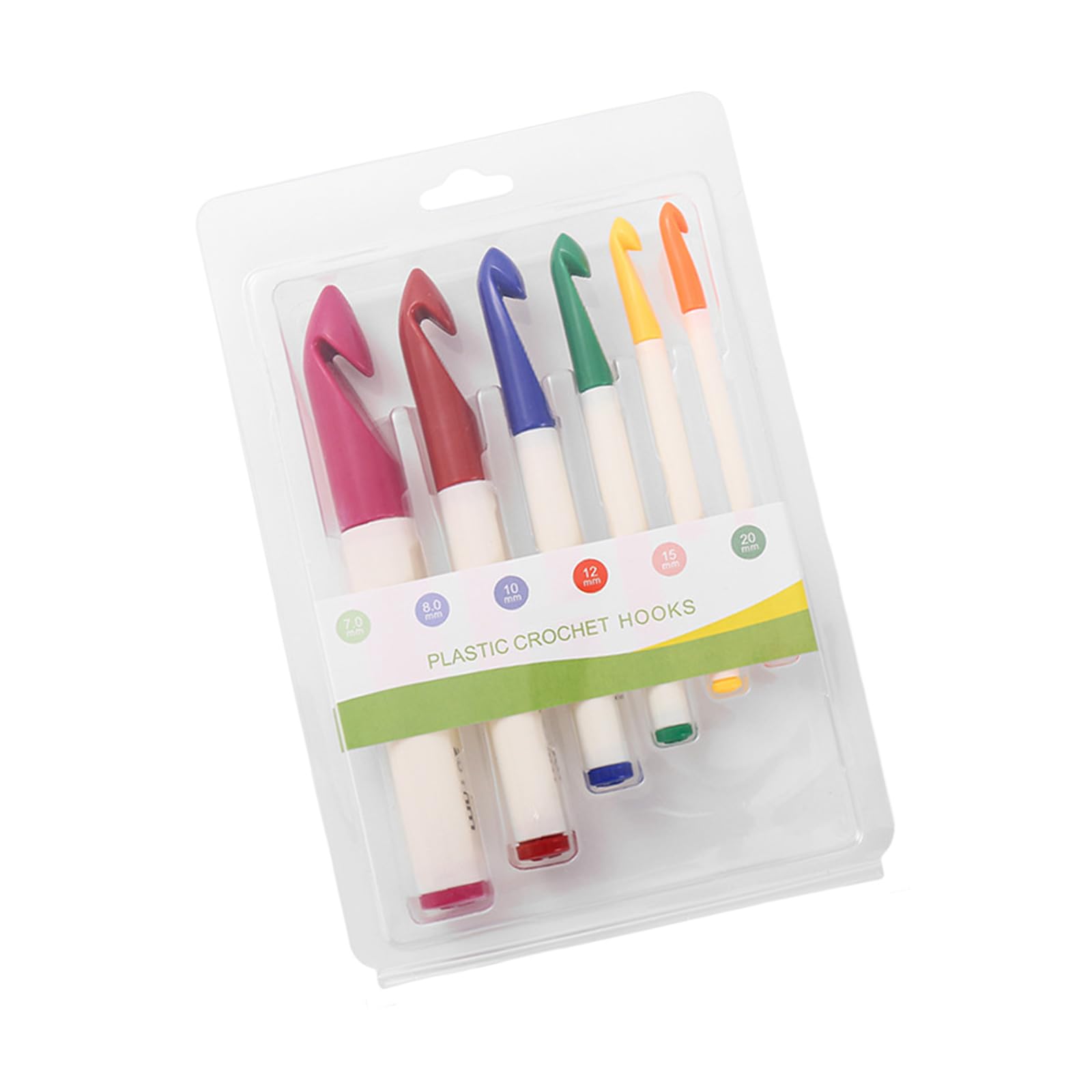 Shntig Large Crochet Hook for Design to Reduce Hand Fatigue During Long Supplies Knitting Accessories Set