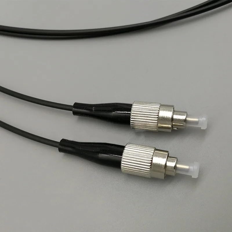 MINZIHAO FC-FC ST-FC Simplex Plastic Fiber Wire Connecting line 1.0mm Optical Fiber line (Color : FC-FC, Size : 5m)