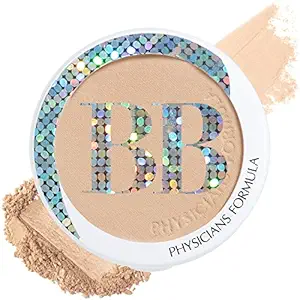 Physicians Formula Super BB Cream All-in-1 Beauty Balm Powder SPF 30 Light/Medium | Dermatologist Tested, Clinicially Tested