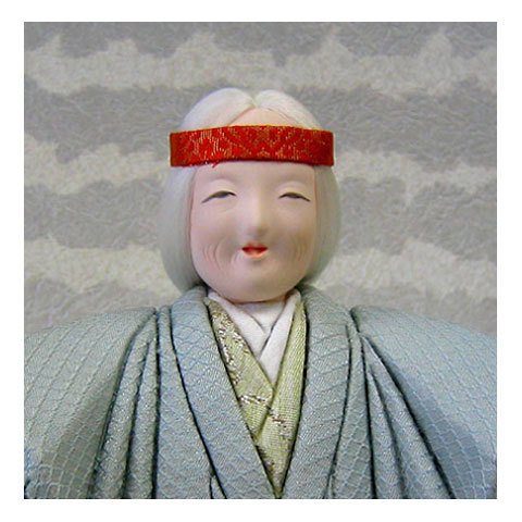 Amazon.co.jp: 高砂人形木目込正絹徳寿真多呂作 : おもちゃ
