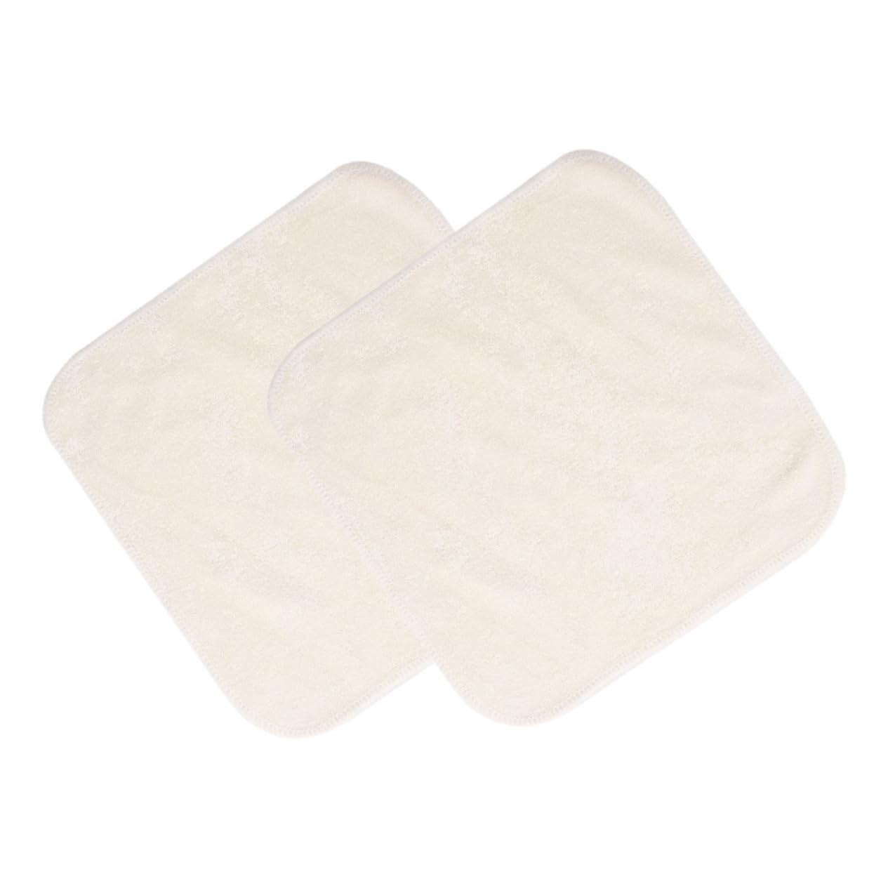 CALLARON 5 Set Panno Per Pulizia in Fibra Di Bambù Lavaggio Panni Per La Pulizia Del Viso Panni Per Lavare Il Viso Panno Per La Pulizia Del Viso Pulito Beige Fibra Di Bamboo 2 Pezzi * 5