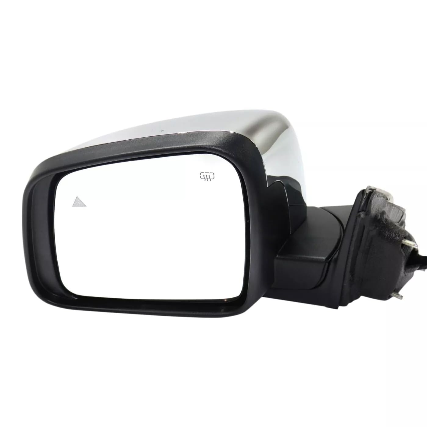 FITRITE AUTO PARTS New Left Driver Side Mirror For 2014-2021 Jeep Grand Cherokee, Power, Power Folding, Heated, Chrome, With BSD, Memory, Puddle Light, And Signal Light CH1320416 68236933AB-PFM