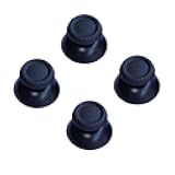 2 Pairs Thumbsticks Analog Thumb Sticks for Sony PlayStation Dual Shock 4 PS4 Controller (Black)