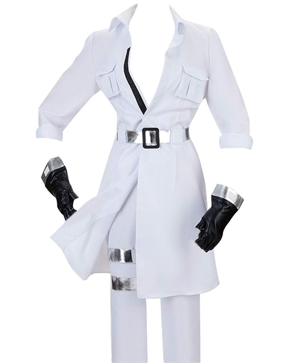 HonRmonAmine Unisex Cosplay White blood Cell Costume School Uniform Full Set Suit