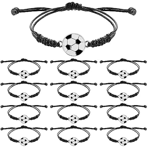 ASTER 14Pcs Adjustable Football Charm Bracelets Cover