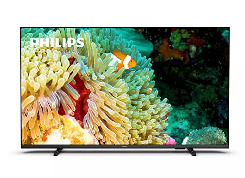 Philips 65PUS7607/12 65 Zoll 4K UHD LED Smart TV, SAPHI TV Für Gängige HDR-Formate, Dolby Vision Und Dolby Atmos, Pixel Precise Ultra HD Für Lebendige Filme Und Flüssiges Gaming