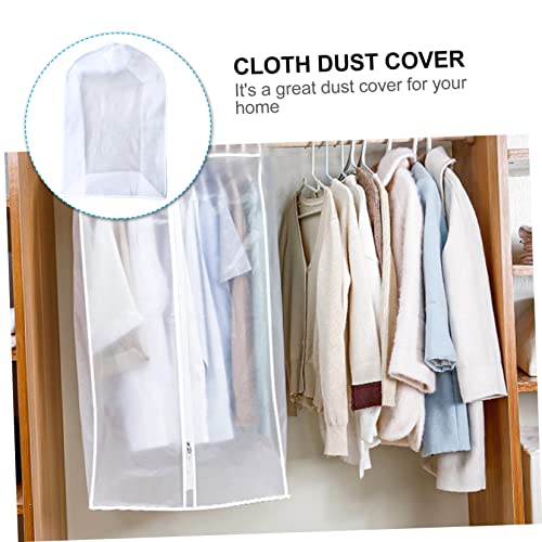1pc Hanging Clothes Protective Cover Dust Garment Bag for Wardrobe Storage Large Clothing Organizer Reusable and Washable Clothes Bag2