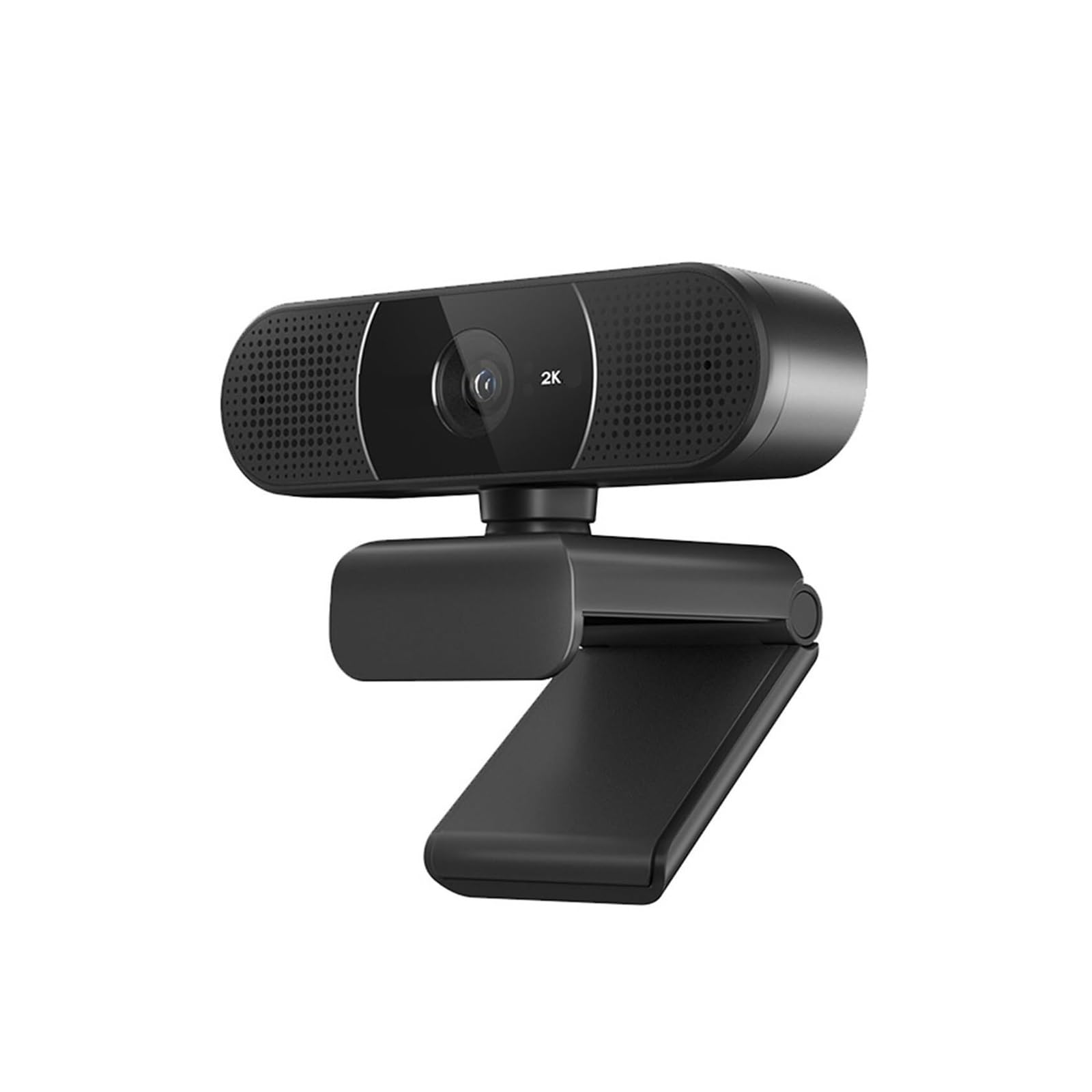 Cámara Web para PC, Cámara Web 2K 1080P Streaming Autofocus USB con Micrófonos