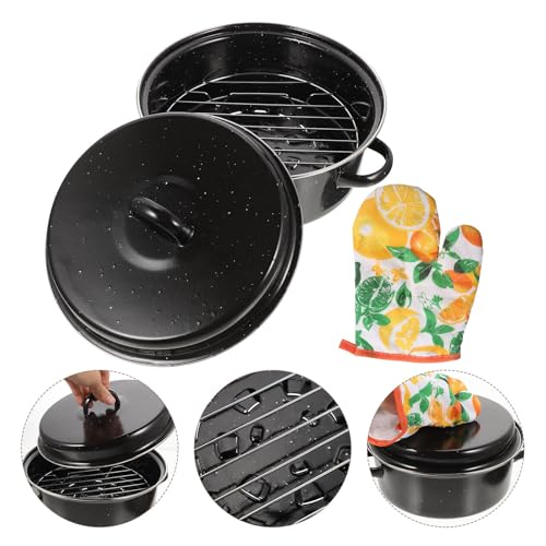 Cuisson uniforme garantie avec le plat à rôtir émail pour pommes de terre - 8