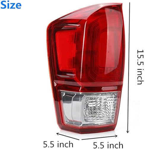 Miniatura 3 de Reemplazo de la lámpara de freno de la luz trasera del lado izquierdo del conductor para Toyota Tacoma SR SR5 81560-04170 2016 2017