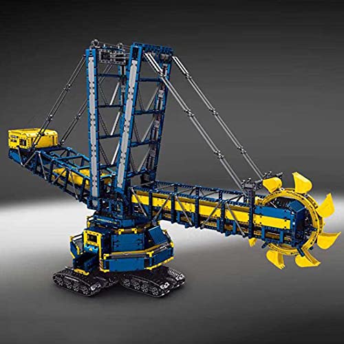 Mocdiy Technik Schaufelradbagger Bausteine,17006,2.4Ghz/APP Kontroller RC Schaufelradbagger Bausatz mit Motoren,4588… – Bild 4