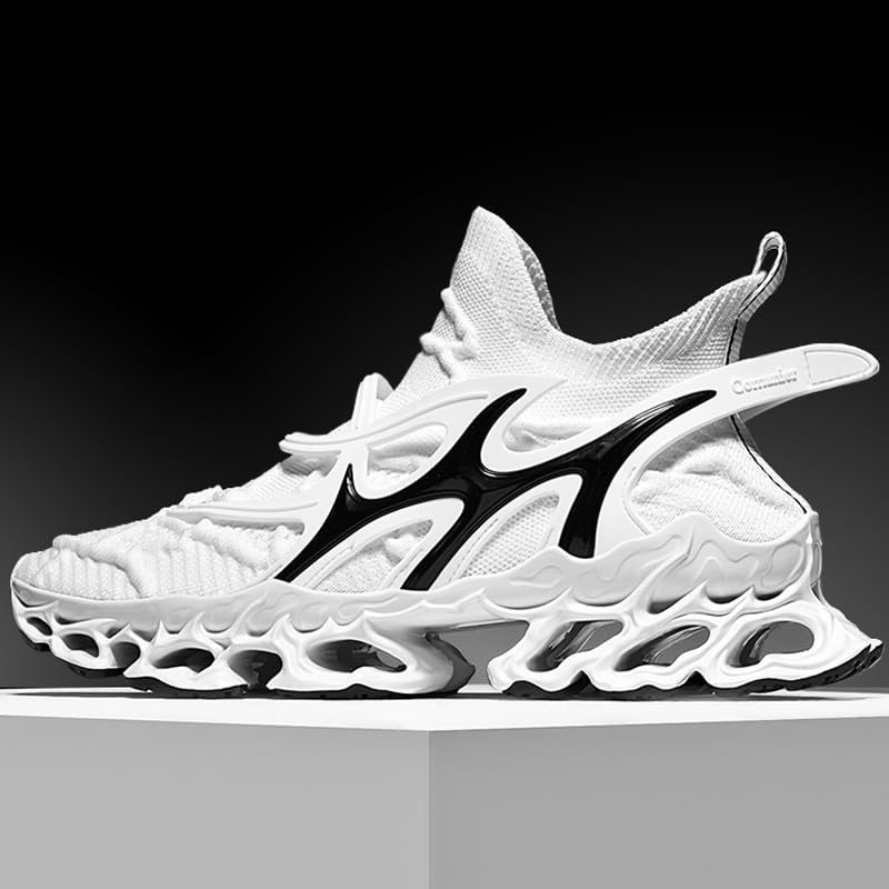 Image of Men's Sneakers for Men Shoes Blade Tennis Mens Trail Running Athletic Fashion Shoe Man Black White Brown Blue Orange Size Basketball Runner