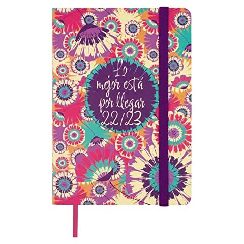 Finocam - 2022 2023 Natural 1 Day Page September 2022 - August 2023 (12 Months) Best Spanish Cover