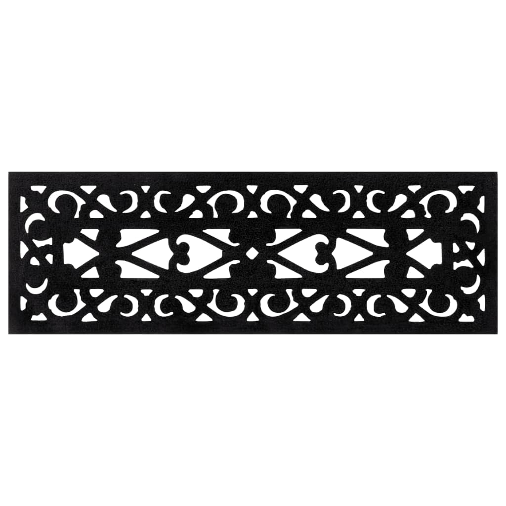 vidaXL Stufenmatten 10 STK. 25x75 cm Gummi