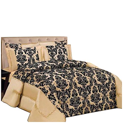 Luxury Damask Flock Comforter Set The Best Amazon Price In
