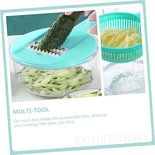 Set Cortador Manual de Vegetales con Mango Antideslizante miniatura 4