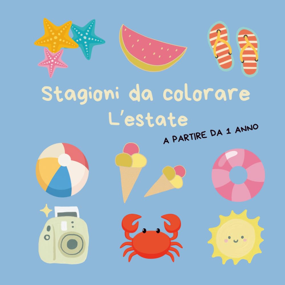 Stagioni da colorare L'estate