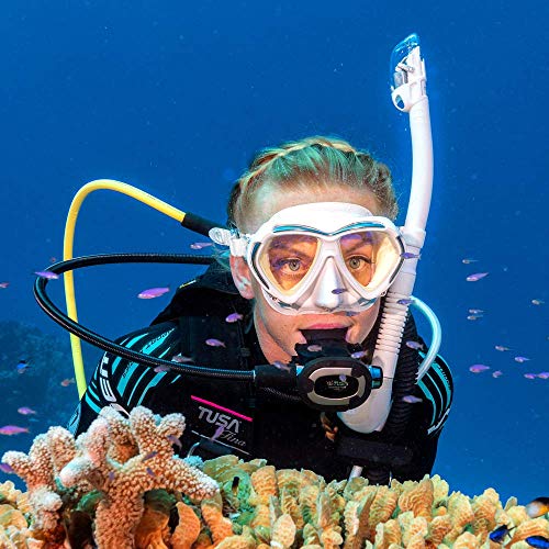 TUSA SP-0101 Hyperdry Elite II Snorkel para Buceo miniatura 5