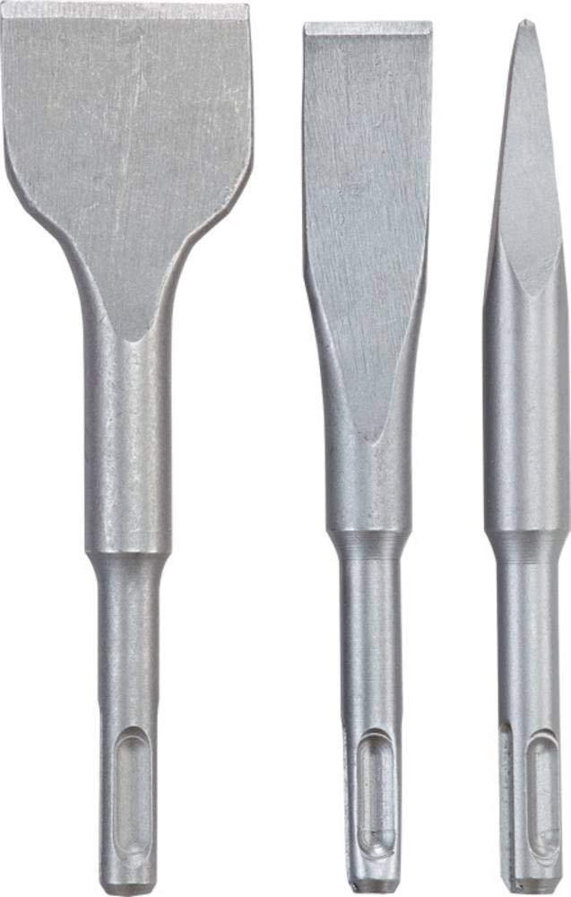 kwb 247185 - Set di scalpelli da 3 pezzi, 40 mm, 20 mm, lunghezza totale 140 mm, SDS-Plus, 1 pezzo