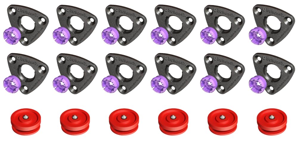 Button Fix Type 3 Bracket x12 + 6 Marker Tools