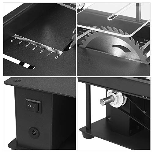 Machine de découpe du bois avec comptoir scie de table portable 2000W pour profilé aluminium