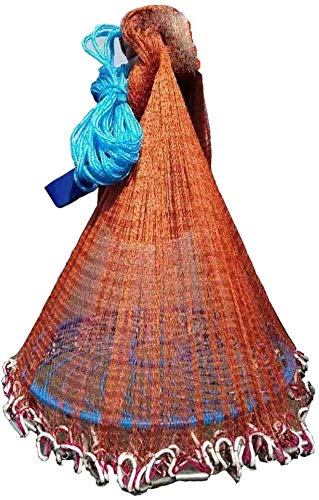 Grljd Fishing Equipment/Sprinkling Net Automatic Fishing Nets, A Variety of Materials, A Variety (Edition : Height 3.6m steel pendant) (Size : Height 3m plumb bob)