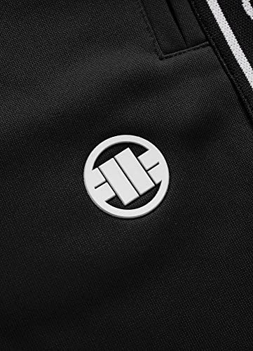 PITBULL - Jogginghose Herren Lang Pit Bull West Coast, Trainingshose Herren Normaler Schnitt, Sporthose Lang Zwei Seitentaschen, Freizeithose, Activewear, XL