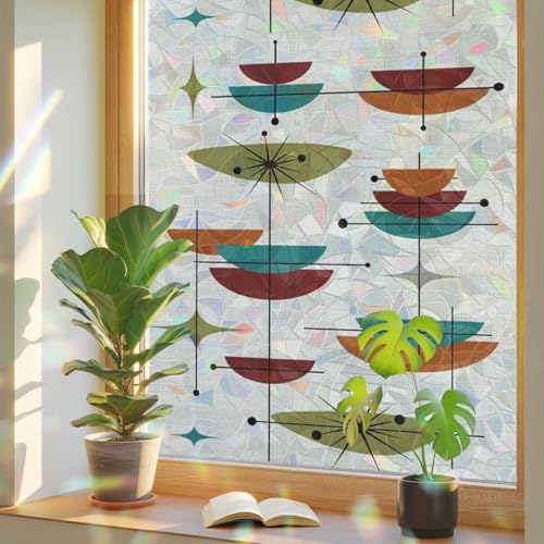 Vinilo para ventana con diseño Rainbow 45x200 cm miniatura 1
