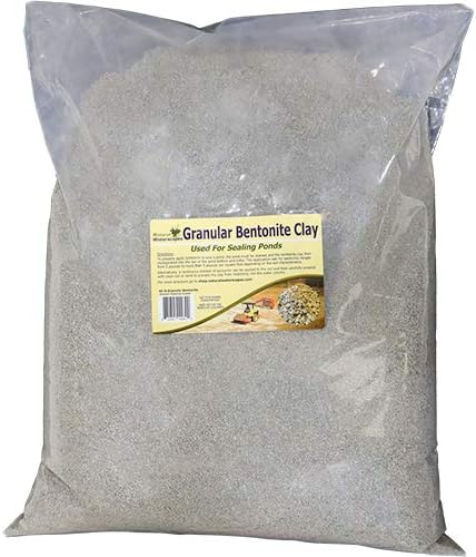 Natural Waterscapes Granular Sodium Bentonite Clay for Pond Sealing 45 lbs