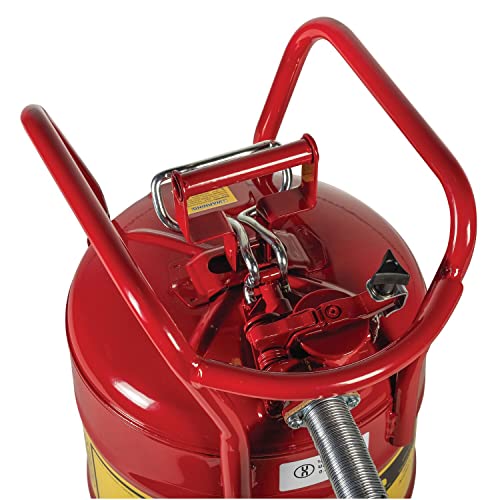 Image of Justrite AccuFlow 7325130 Type II Galvanized Steel Transport and Dispensing
