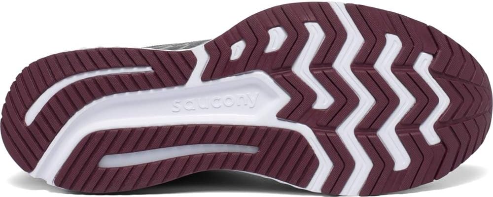 Saucony Men's Running/Jogging Shoe, 46.5 EU 11.5 Alloy/Red