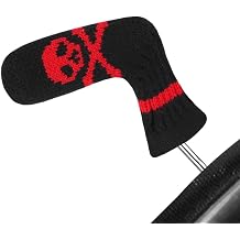 Scott Edward 1 Piece Golf Knitted Blade Putter Cover,Cute and Soft,Suitable for Most Brands