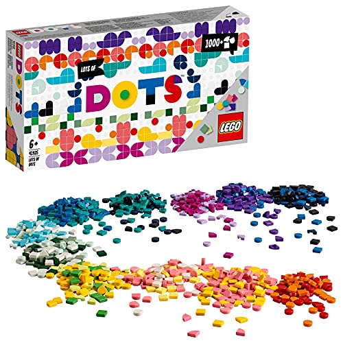 LEGO 41935 DOTS Ergänzungsset XXL Bastelset für Mädchen und Jungen, Steinchen für Kinderschmuck und Kinderzimmer-Deko