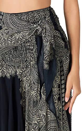 Joob Joob Long Boho Skirts for Women - Bohemian Hippie Maxi Summer Skirt - Image 6