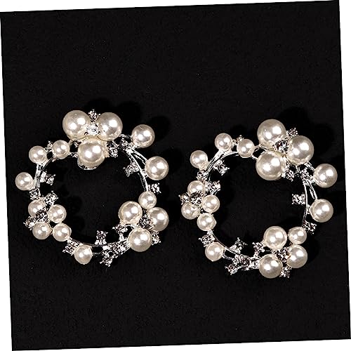 Clips de chaussures mariage et ornements amovibles pour talons hauts - 2