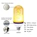 Sanwo Flame Flickering LED Lights Bulbs, LED E26 2835 LED Beads Realistic Fire Flameing Flicker Effect Light Bulb with Atmosphere Lighting Vintage for Home Holiday Decoration/Hotel/Bars (3 Models)
